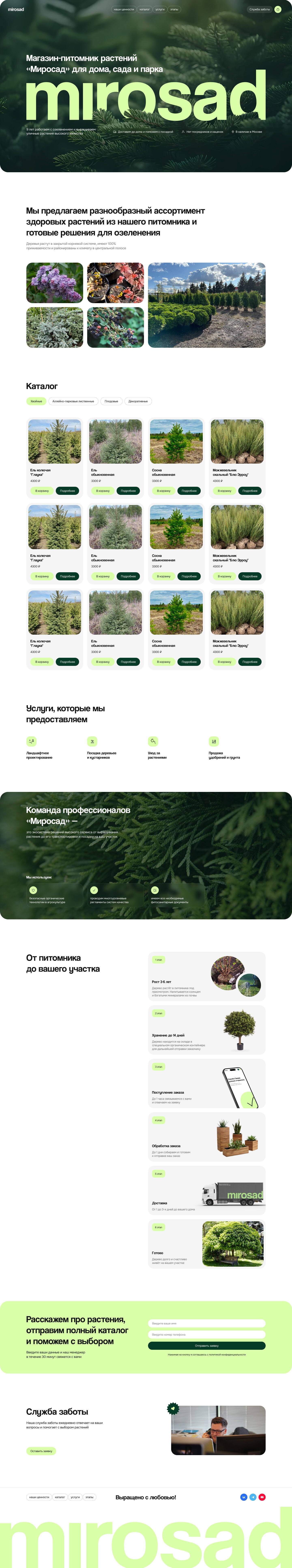 Разработка сайта для интернет-магазина